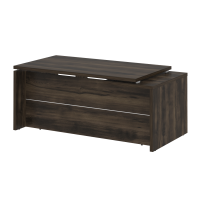 Стол руководителя прямой, левый Yalta LT.В-18 L дуб мали